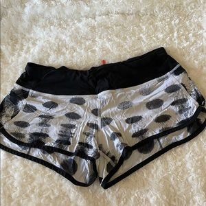 Lululemon run shorts